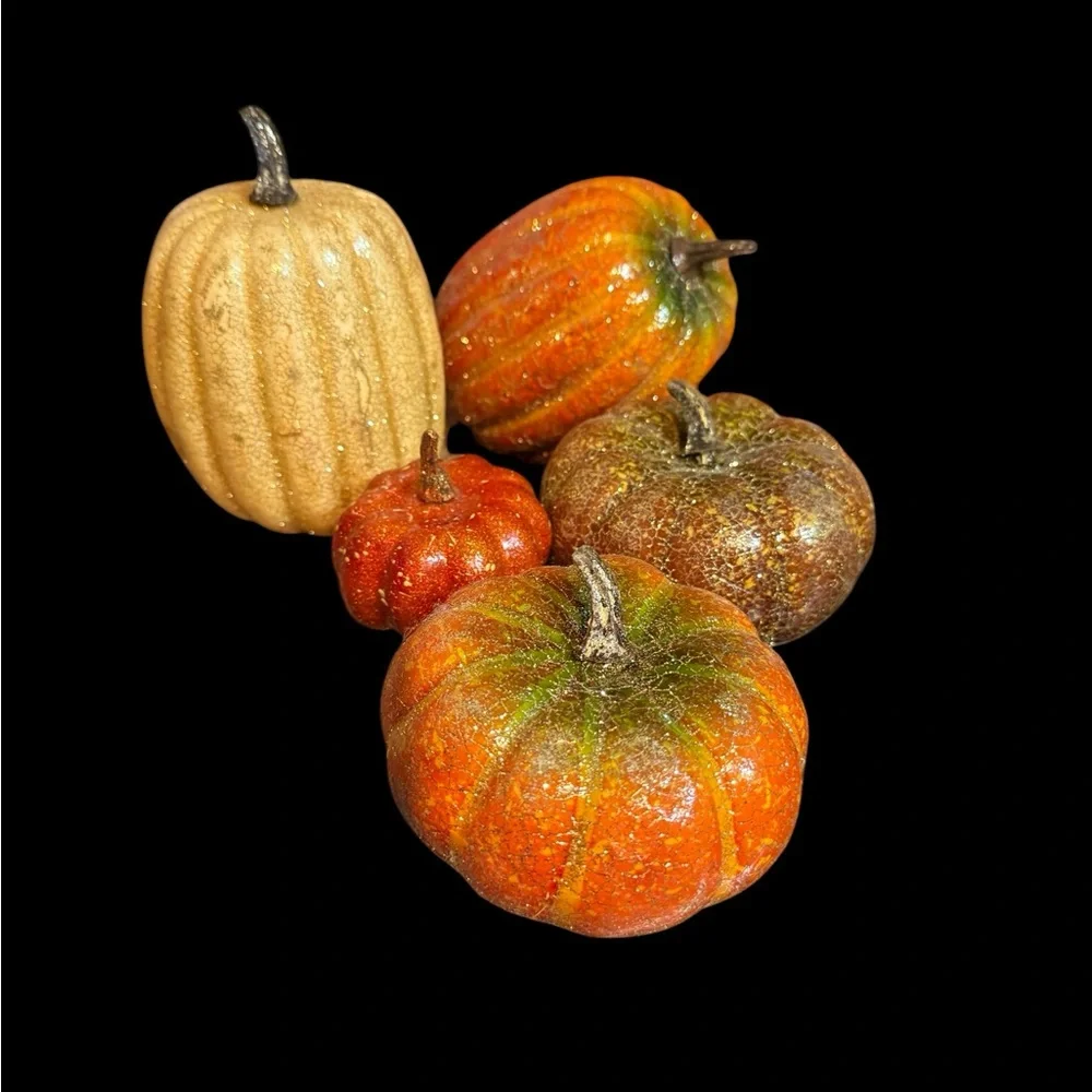 Fall / Autumn Bundle - Wreaths - Faux Pumpkins- Baskets Leaf Shaped Plates